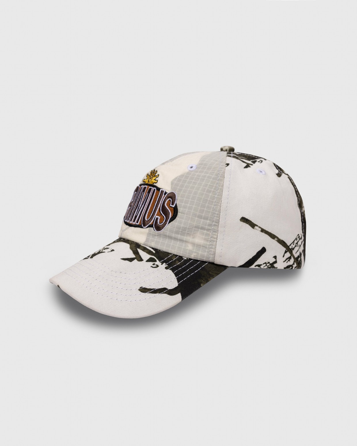 ��PLEASURES/�ץ쥸�㡼����PRIMUS��BROWN ALBUM LAYERED CAP ����å� / SNOW