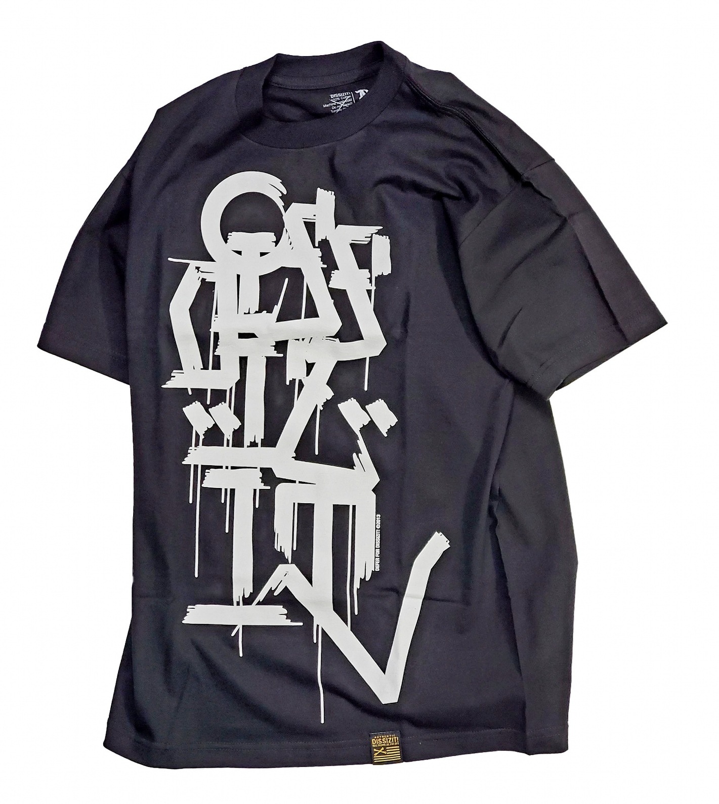 ��DISSIZIT/�ǥ����������åȡ�DEF IZ IT TEE T����� ��DEFER COLLAB�� / BLACK �֥�å�