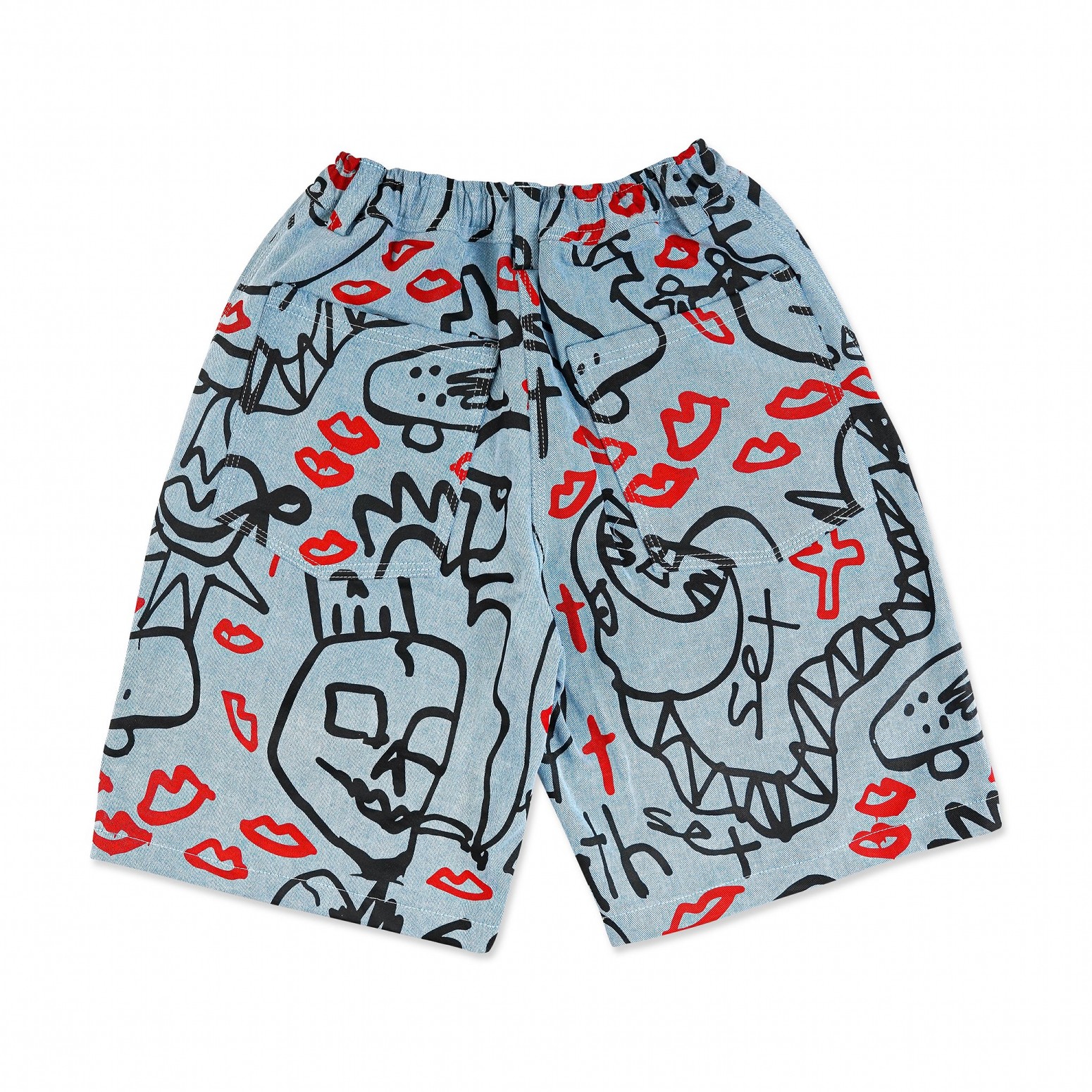 ��SEX SKATEBOARDS/���å����������ȥܡ��ɡ�LUIGIS  ���硼�ȥѥ�� / LIGHT BLUE