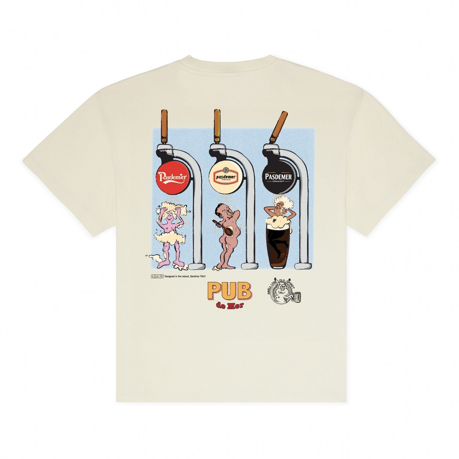 PAS DE MER/ѥɥPUB T-SHIRT T / CREAM