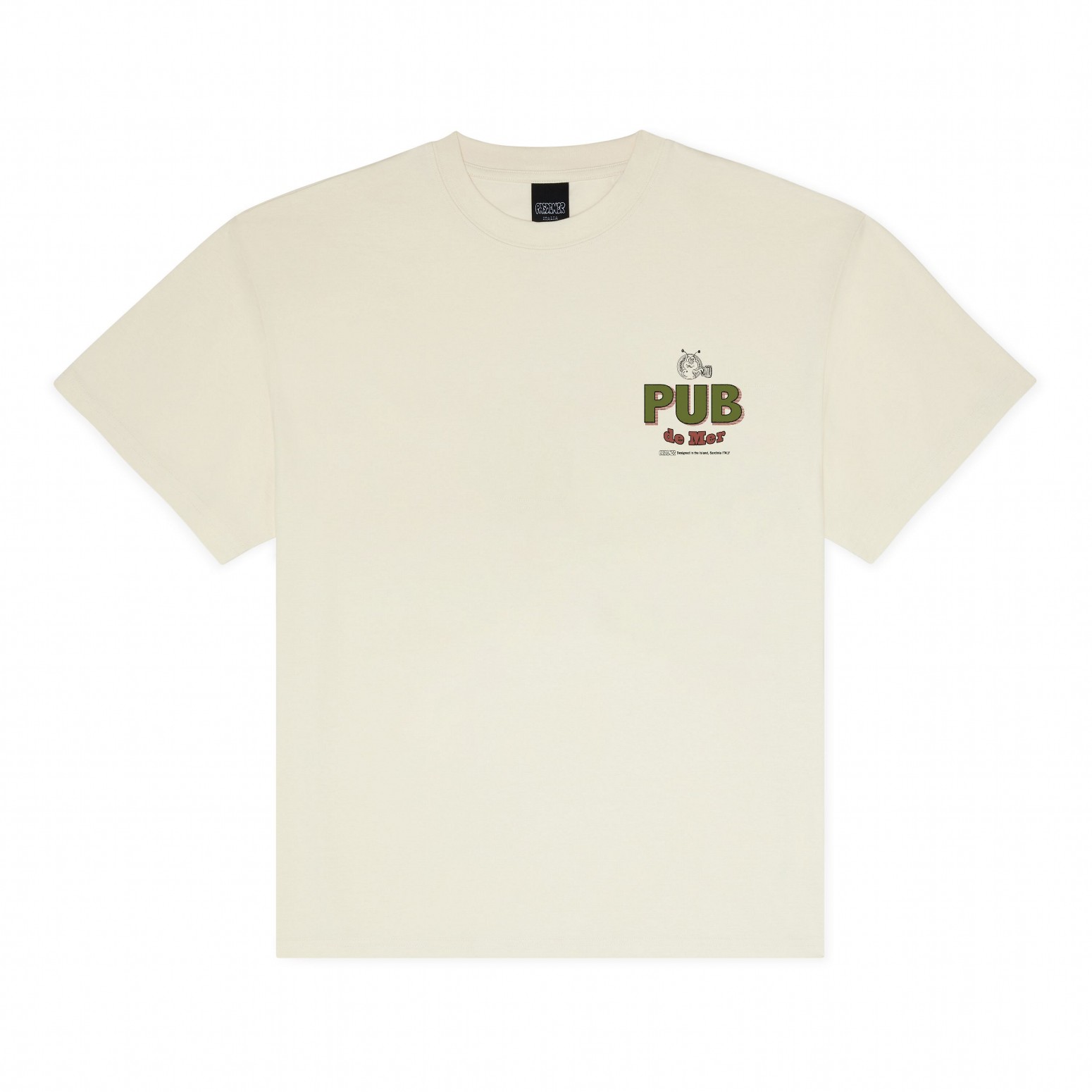 PAS DE MER/ѥɥPUB T-SHIRT T / CREAM