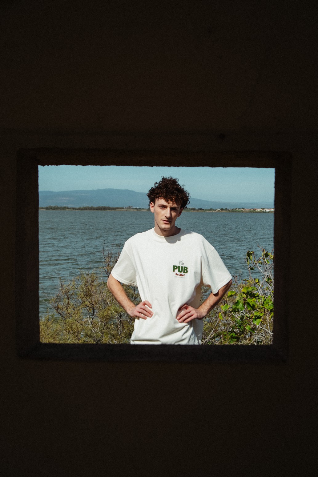 PAS DE MER/ѥɥPUB T-SHIRT T / CREAM