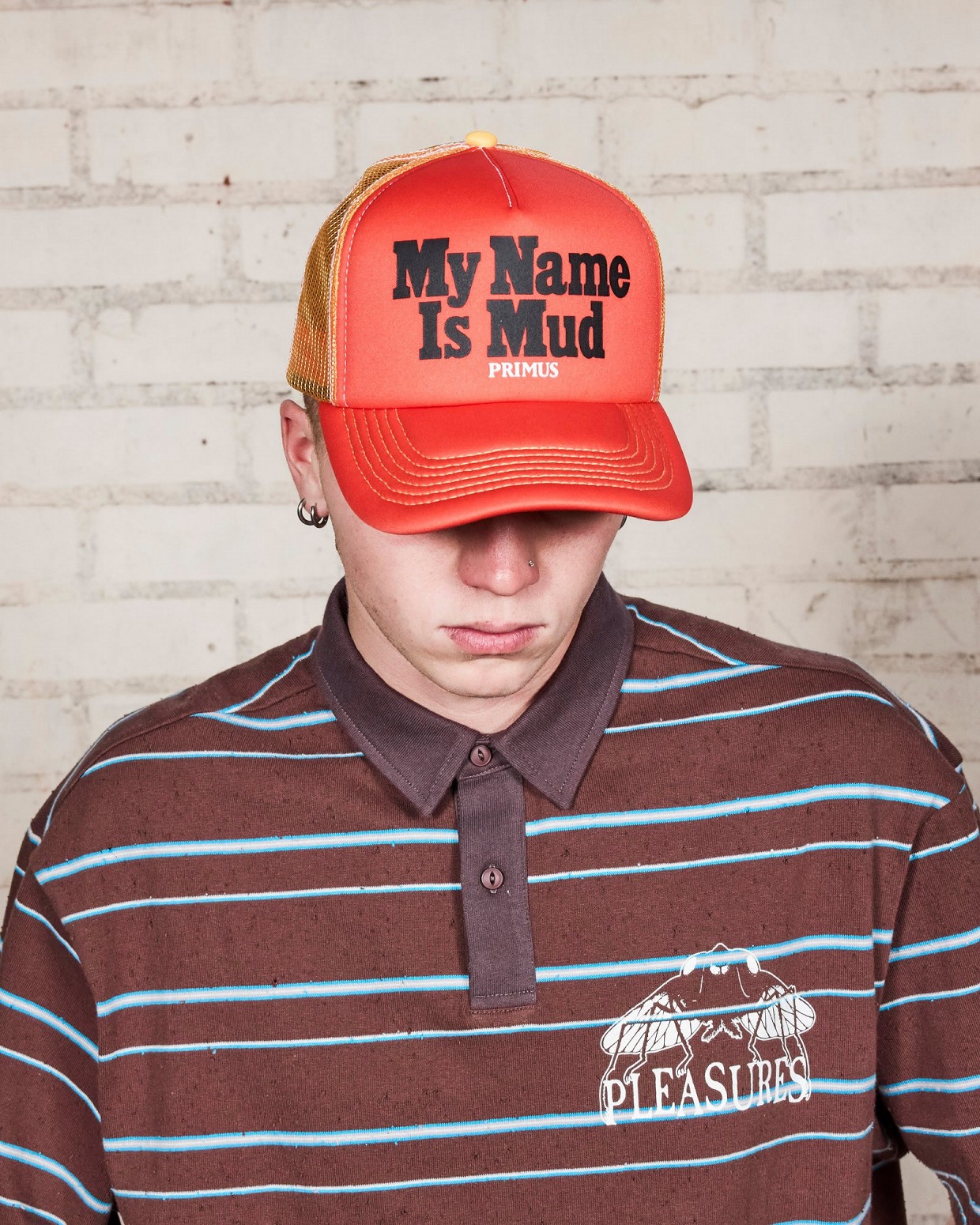 ��PLEASURES/�ץ쥸�㡼����PRIMUS��MUD TRUCKER ����å� / ORANGE