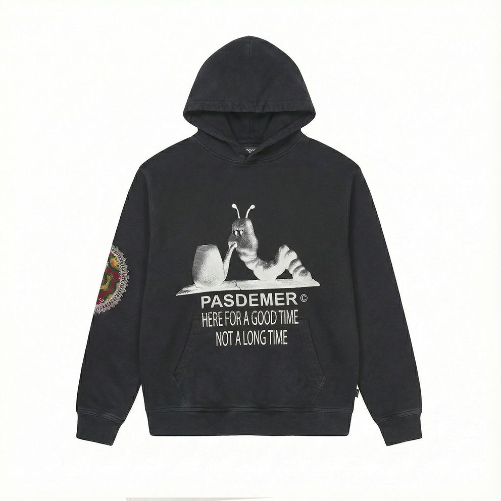 ��PAS DE MER/�ѥɥ����CATERPILLAR HOODY �ѡ����� / BLACK
