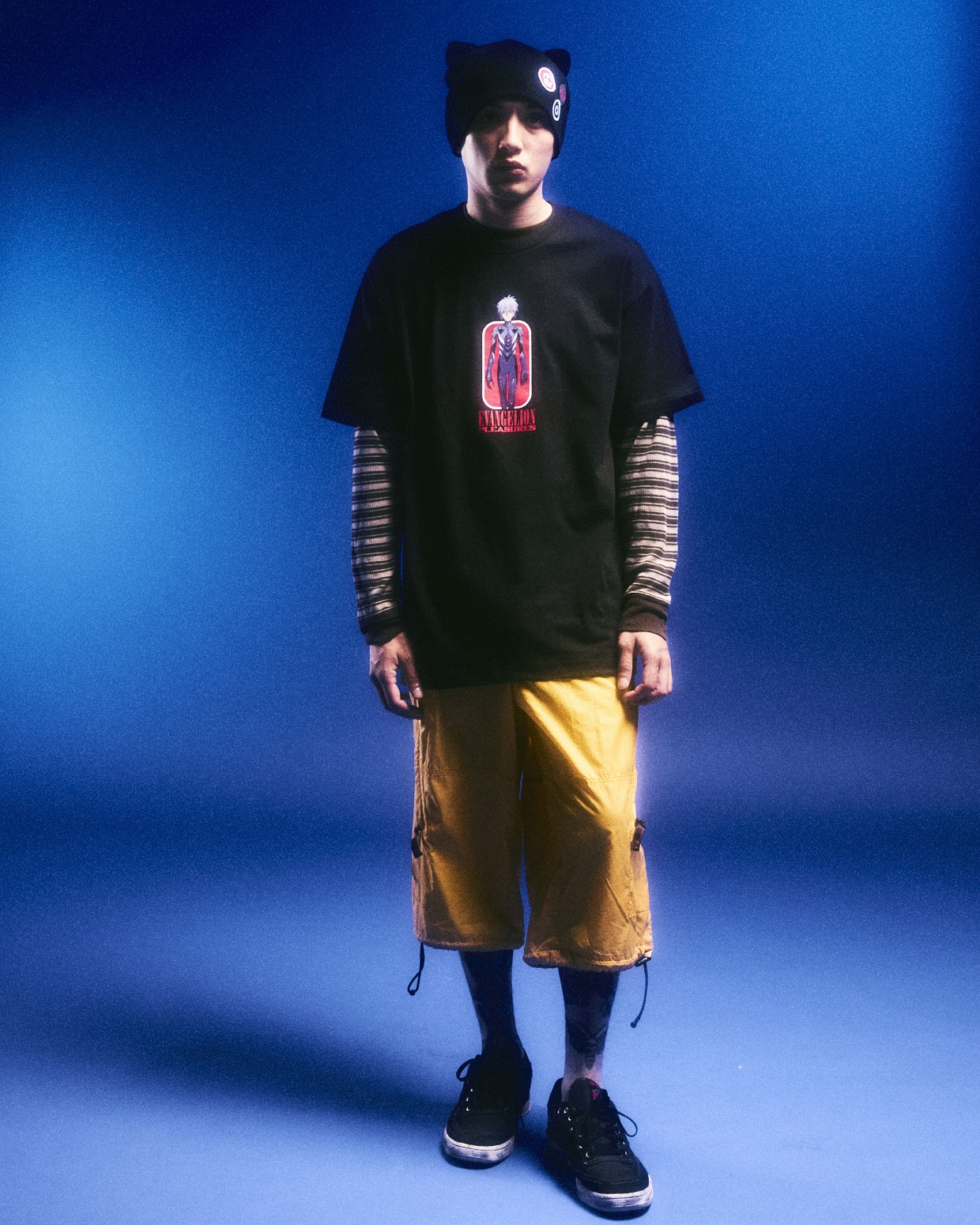 PLEASURES/ץ쥸㡼ߥ󥲥ꥪKAWORU T-SHIRT T / BLACK