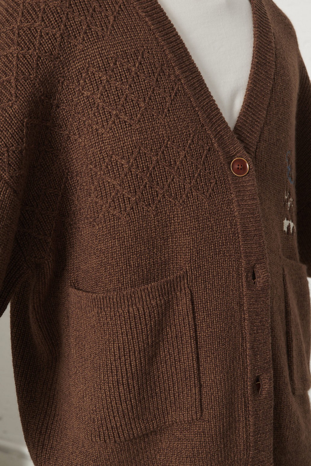 PAS DE MER/ѥɥRODEO CARDIGAN ǥ / BROWN