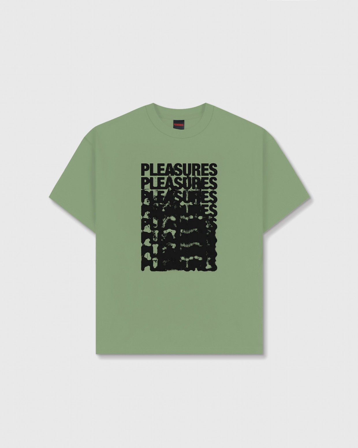 ��PLEASURES/�ץ쥸�㡼����IMMOLATE T-SHIRT T����� / SAGE