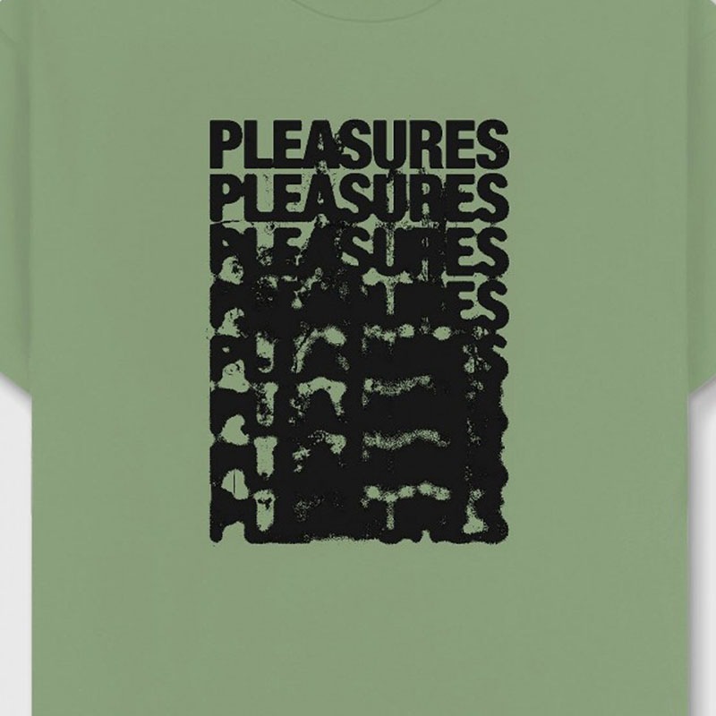 ��PLEASURES/�ץ쥸�㡼����IMMOLATE T-SHIRT T����� / SAGE