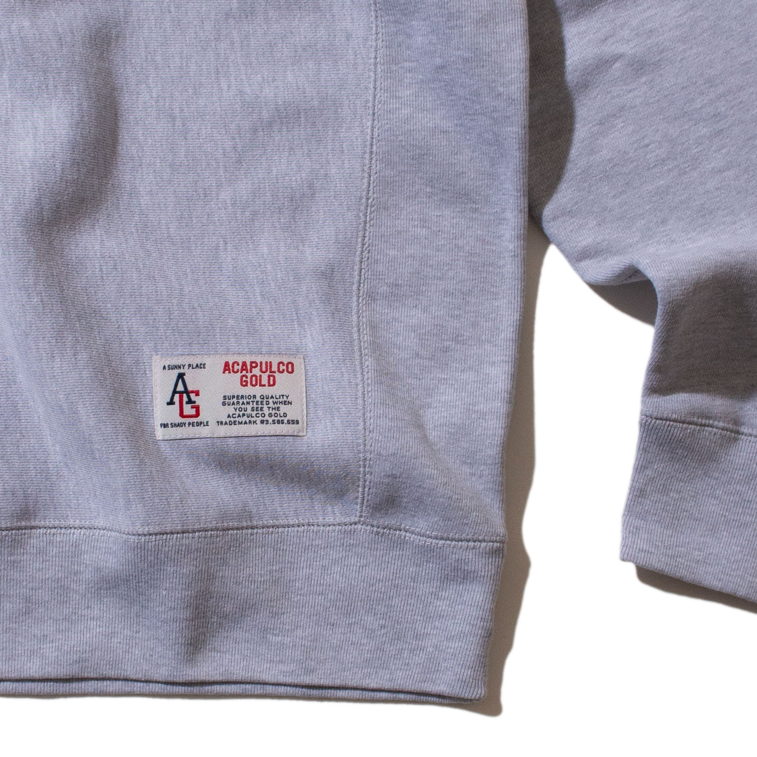 ��ACAPULCO GOLD/�����ץ륳 ������ɡ�TIGER CREWNECK SWEATSHIRT ���롼�������å� / HEATHER GREY