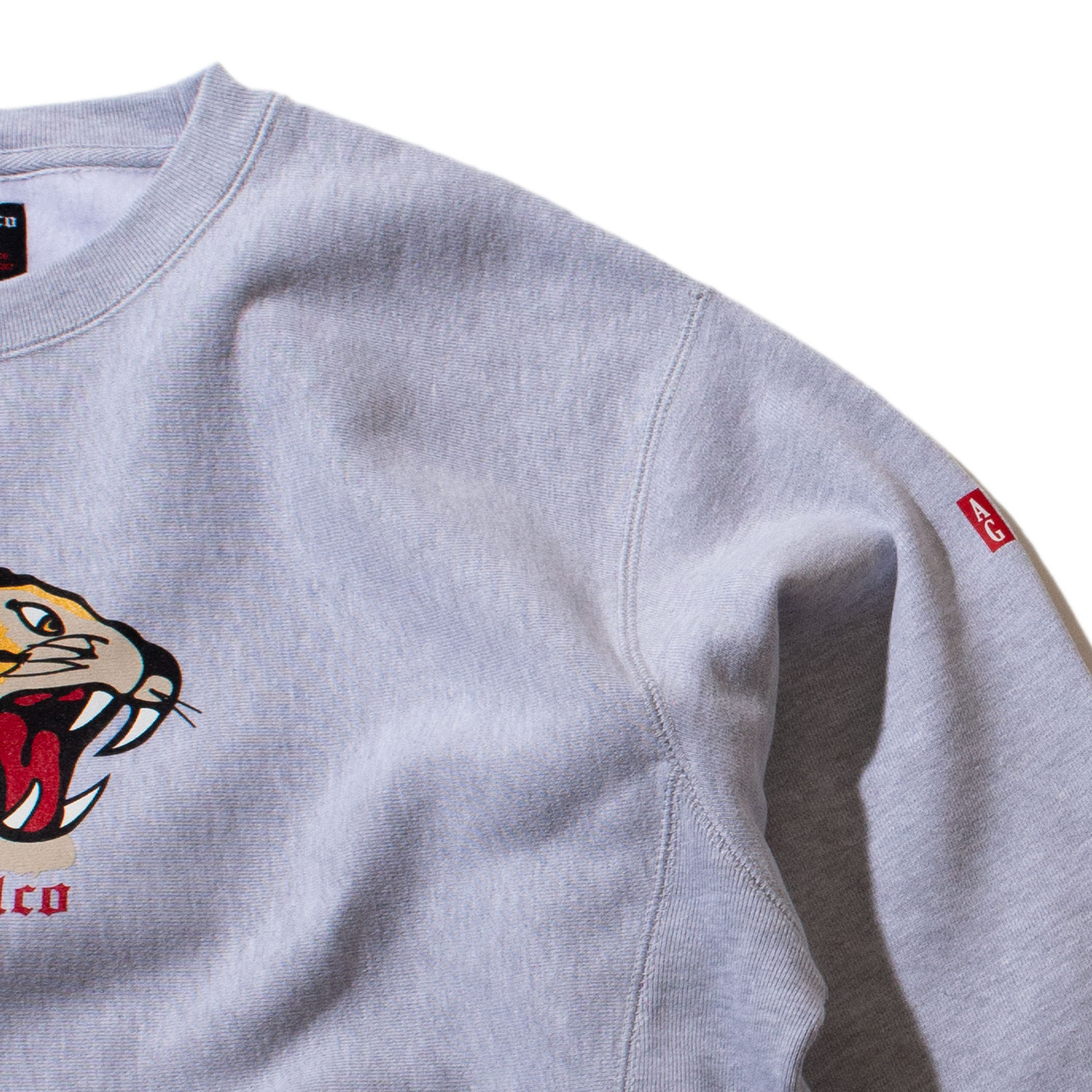 ��ACAPULCO GOLD/�����ץ륳 ������ɡ�TIGER CREWNECK SWEATSHIRT ���롼�������å� / HEATHER GREY