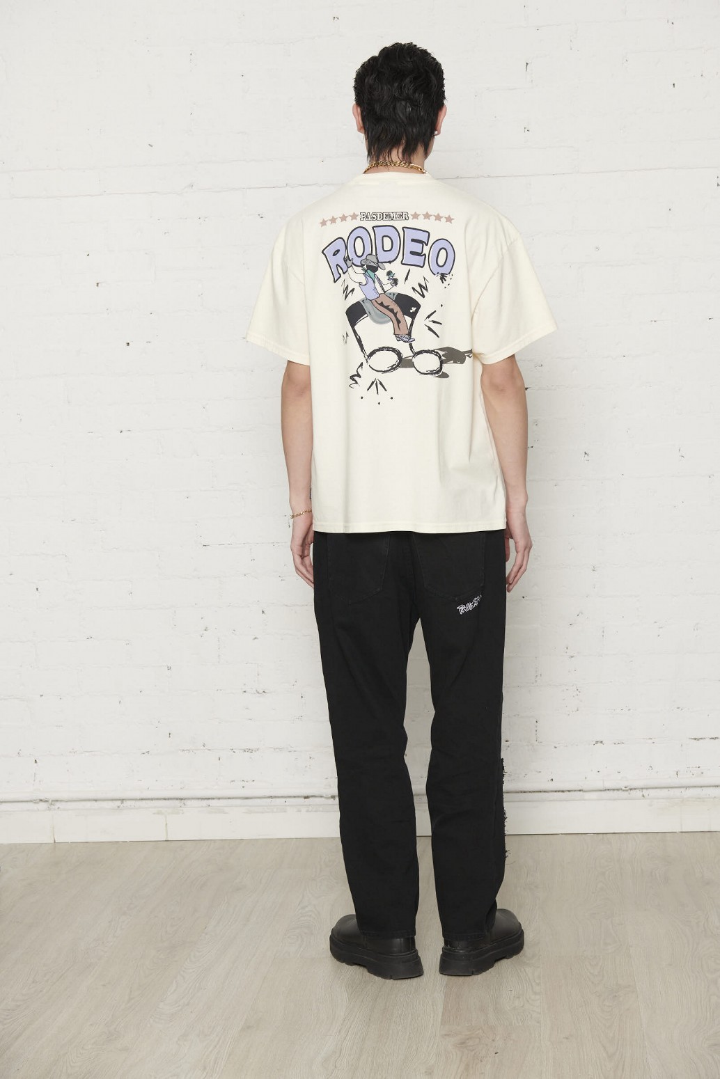 PAS DE MER/ѥɥRODEO T-SHIRT T / CREAM