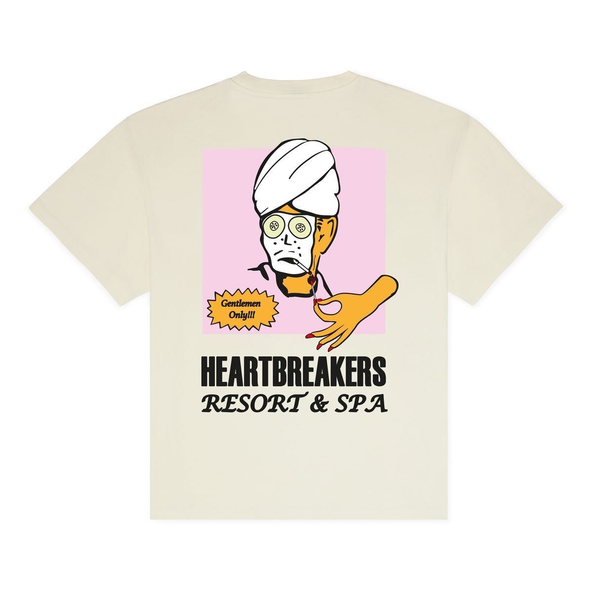 ��PAS DE MER/�ѥɥ����HEARTBREAKERS T-SHIRT T����� / CREAM