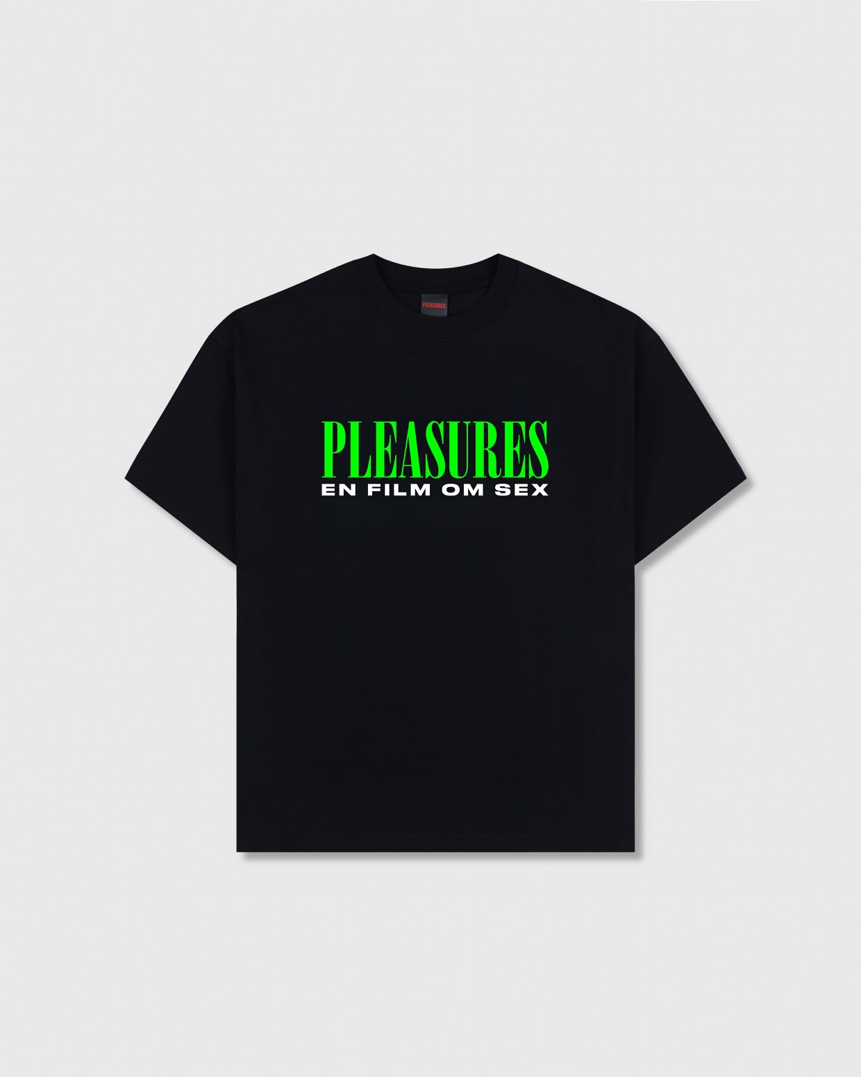 ��PLEASURES/�ץ쥸�㡼����ON FILM T-SHIRT T����� / BLACK