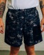 RAISED BY WOLVES/쥤ɥХ֥RBW/BARBARIAN RIPSTOP CAMP SHORTS 硼ȥѥ / BLUE DIGICAM