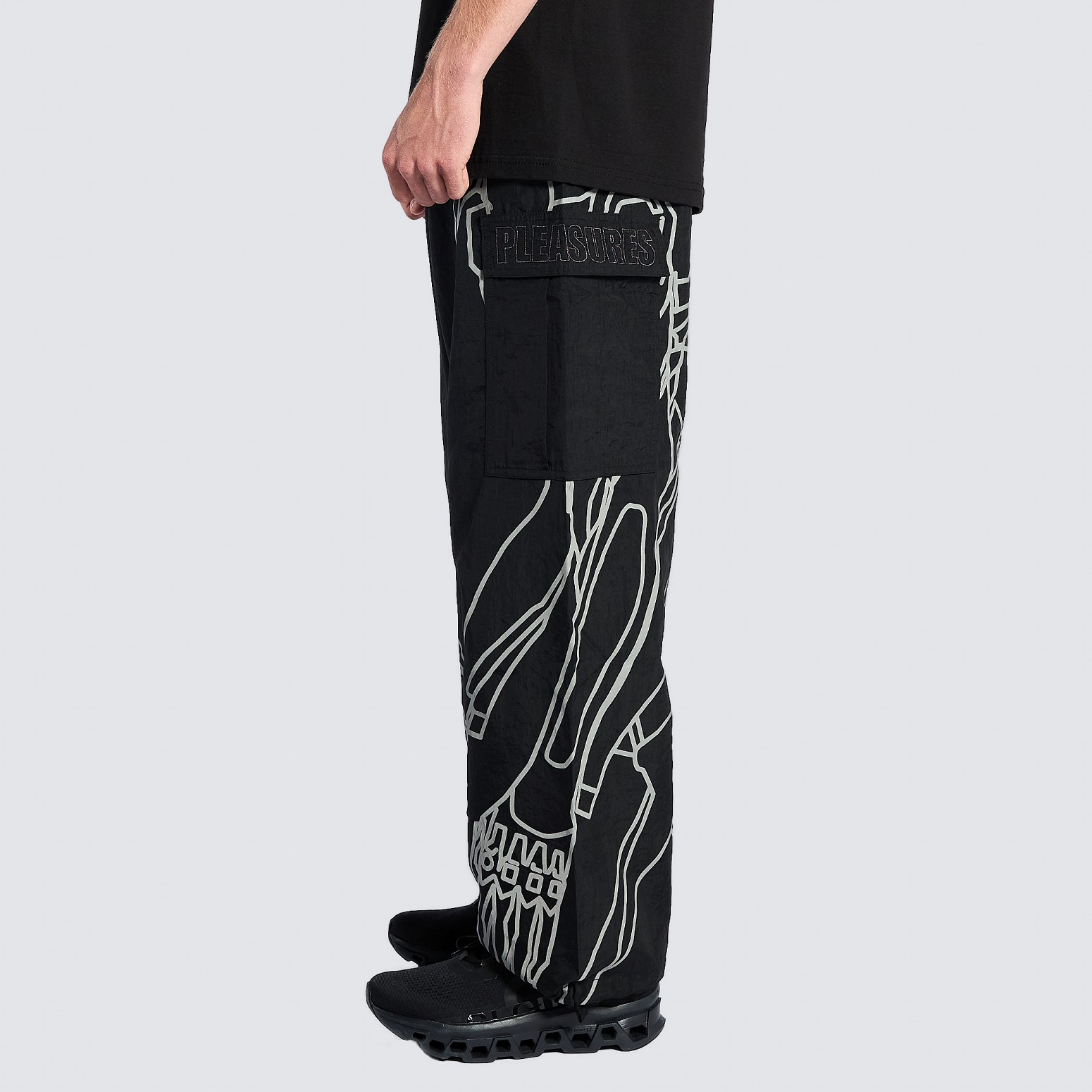 PLEASURES/ץ쥸㡼ߥ󥲥ꥪEVA-1 CARGO PANTS ѥ / BLACK