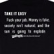 ��PAS DE MER/�ѥɥ����INTERNET QUOTES T-SHIRT T����� / BLACK