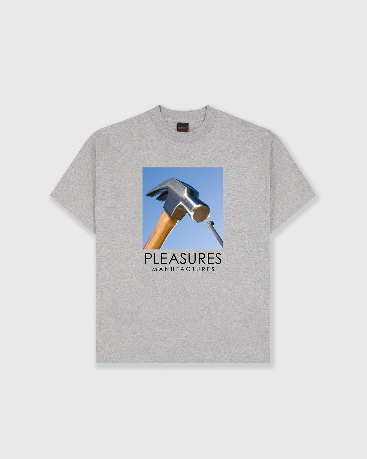 ��PLEASURES/�ץ쥸�㡼����HAMMER T-SHIRT T����� / HEATHER
