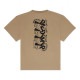 PAS DE MER/ѥɥSTONED ISLAND T-SHIRT T / DESERT