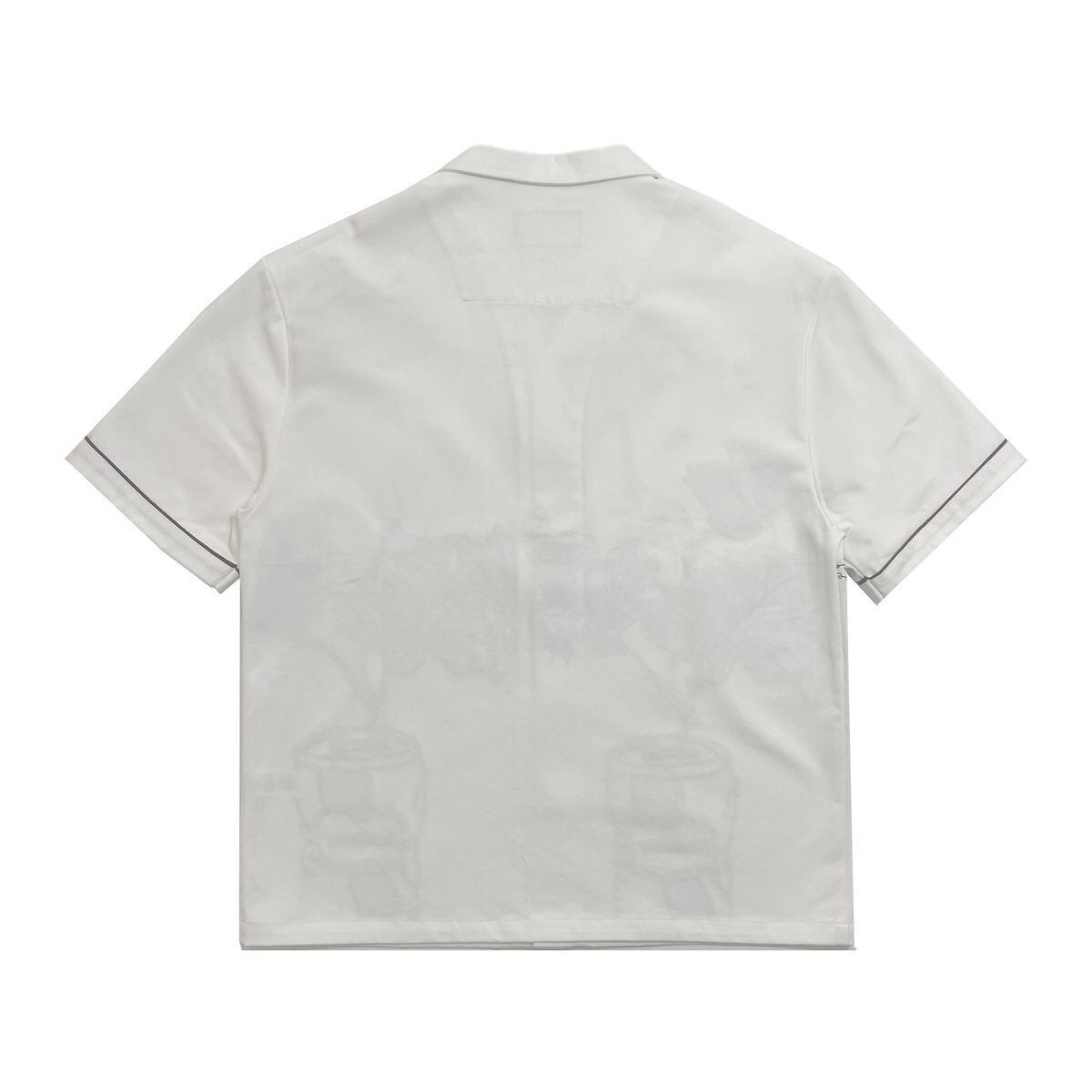 ��PAS DE MER/�ѥɥ����LATTINA SHIRT Ⱦµ����� / OFF WHITE