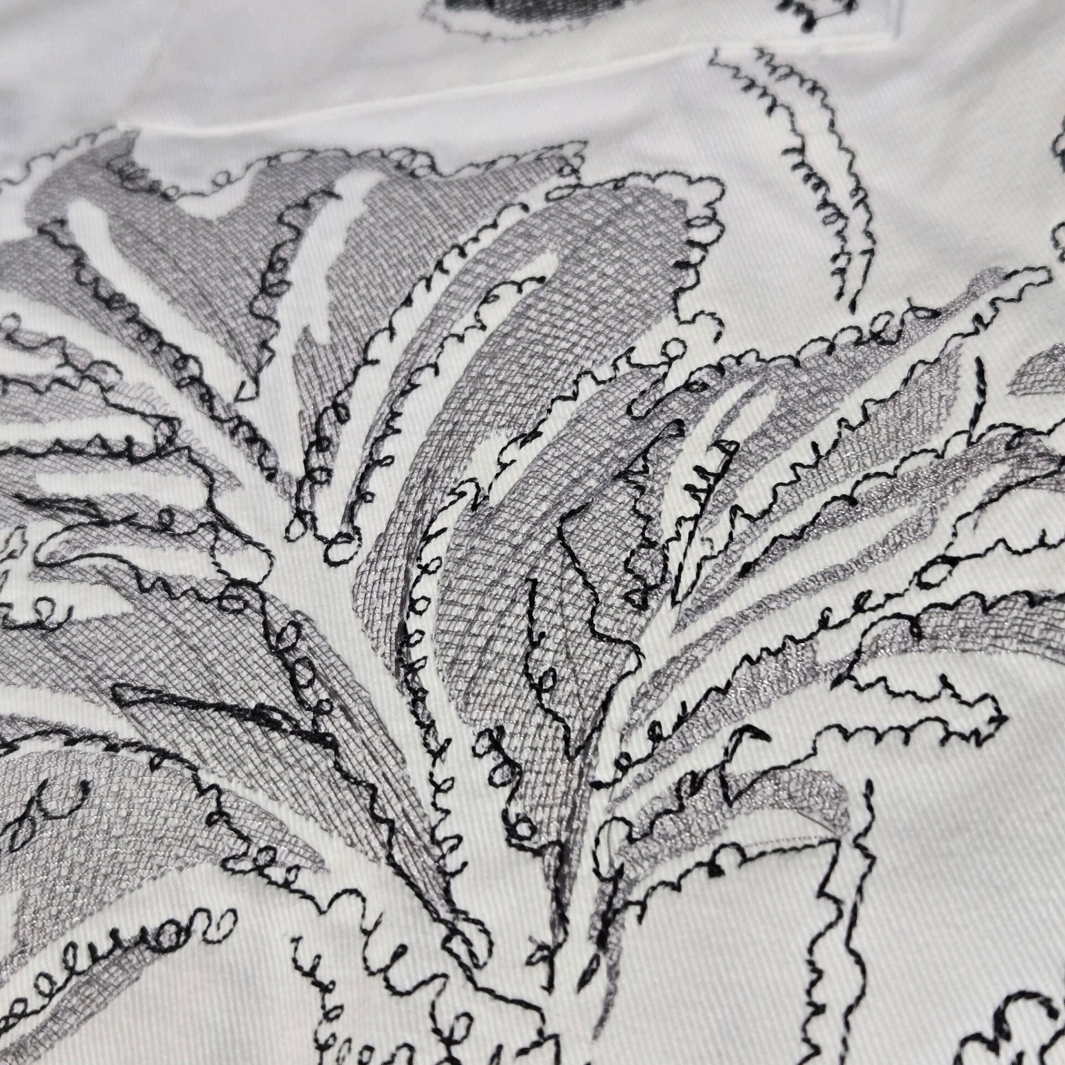 ��PAS DE MER/�ѥɥ����LATTINA SHIRT Ⱦµ����� / OFF WHITE