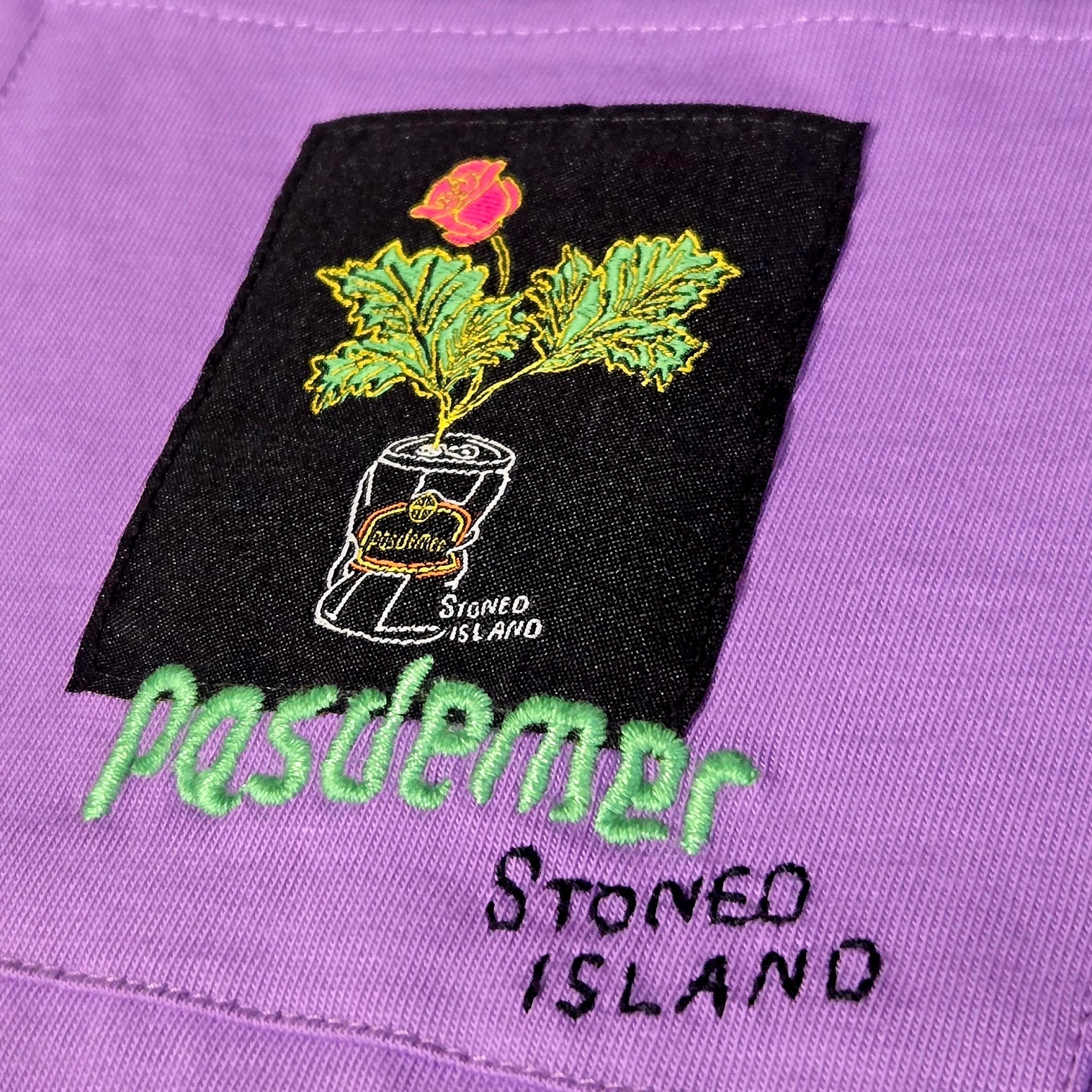 ��PAS DE MER/�ѥɥ����LATTINA T-SHIRT T����� / LIGHT PURPLE