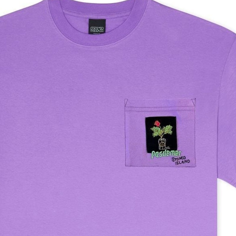 ��PAS DE MER/�ѥɥ����LATTINA T-SHIRT T����� / LIGHT PURPLE