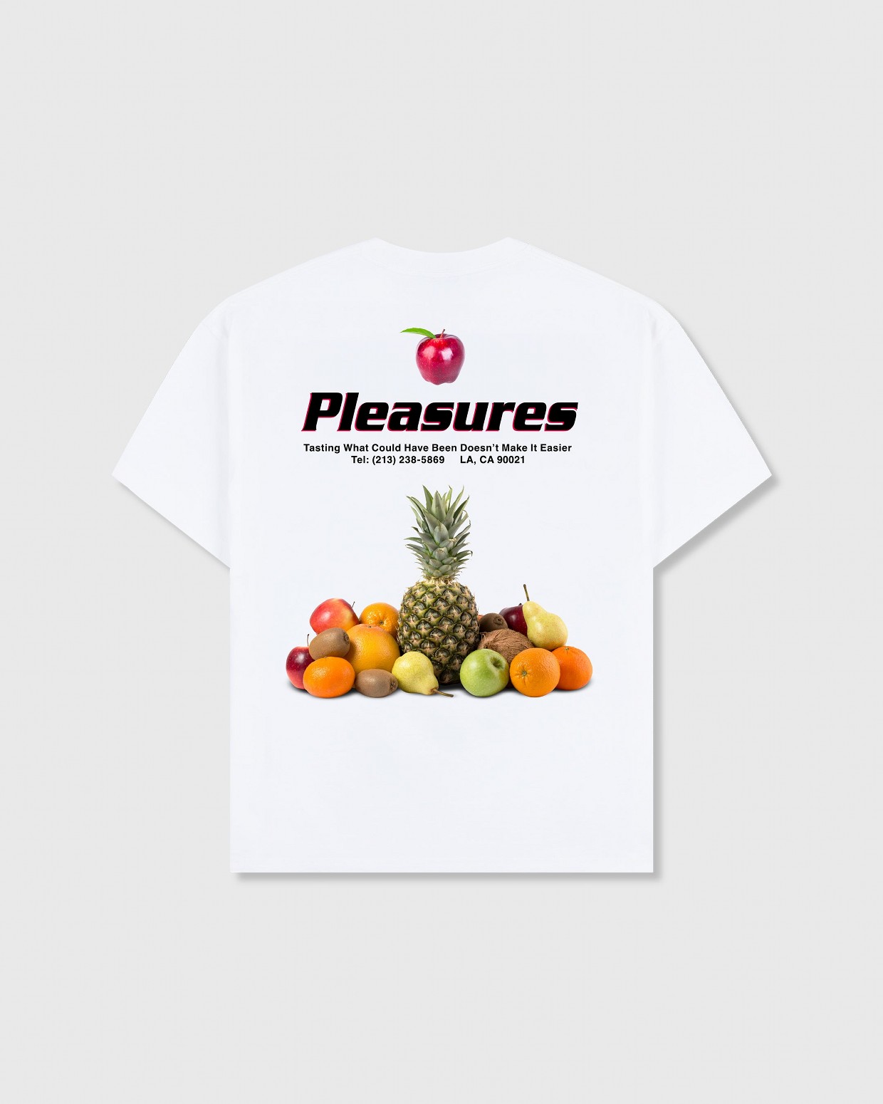 ��PLEASURES/�ץ쥸�㡼����DELIVERY T-SHIRT T����� / WHITE