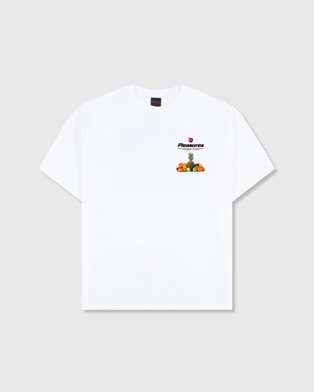 ��PLEASURES/�ץ쥸�㡼����DELIVERY T-SHIRT T����� / WHITE