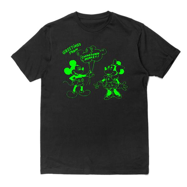 ��CHINATOWN MARKET/���㥤�ʥ�����ޡ����åȡ�GREETINGS T T����� / BLACK �֥�å� ��