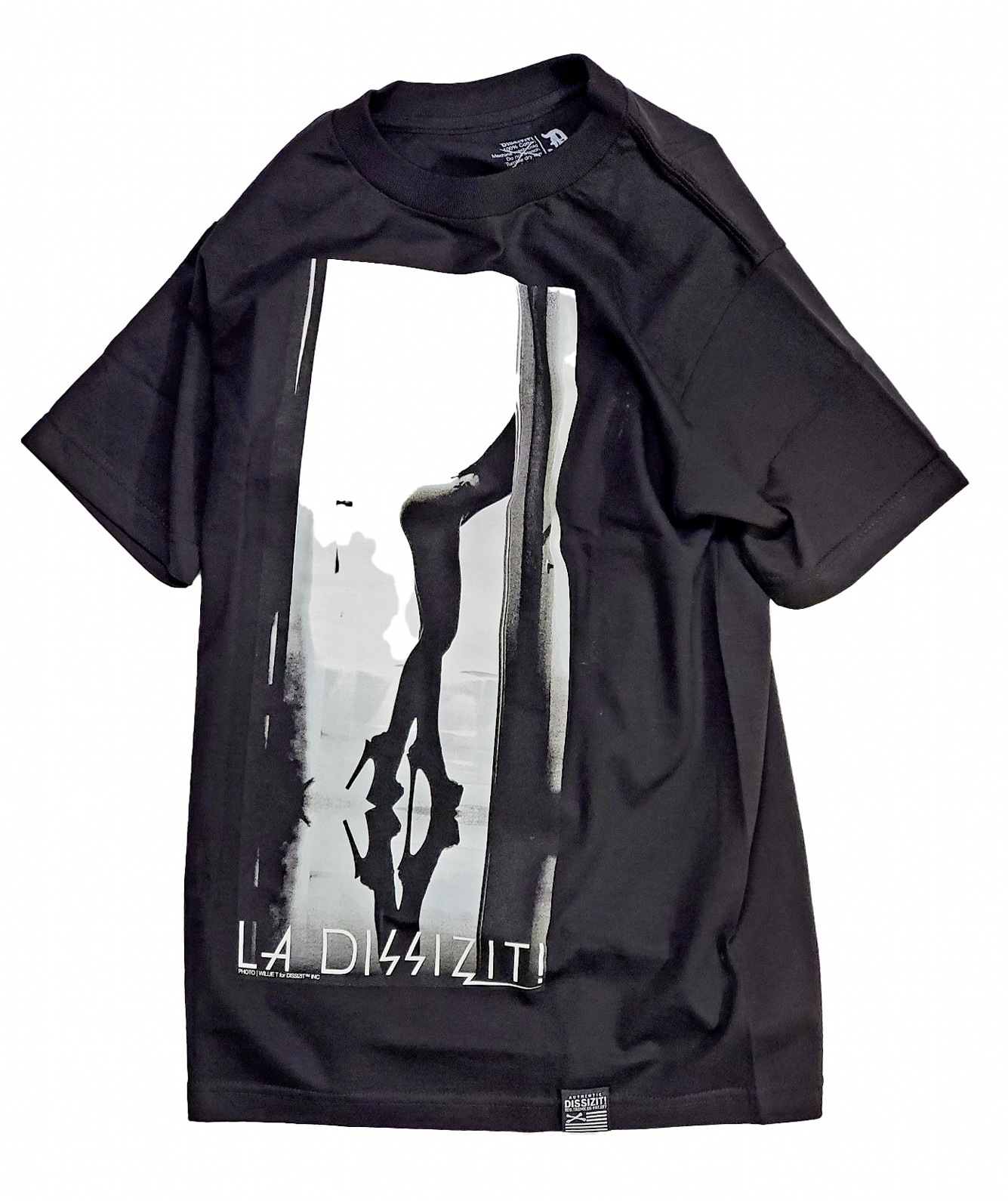 ��DISSIZIT/�ǥ����������åȡ�BACK DOOR TEE T����� / BLACK �֥�å�