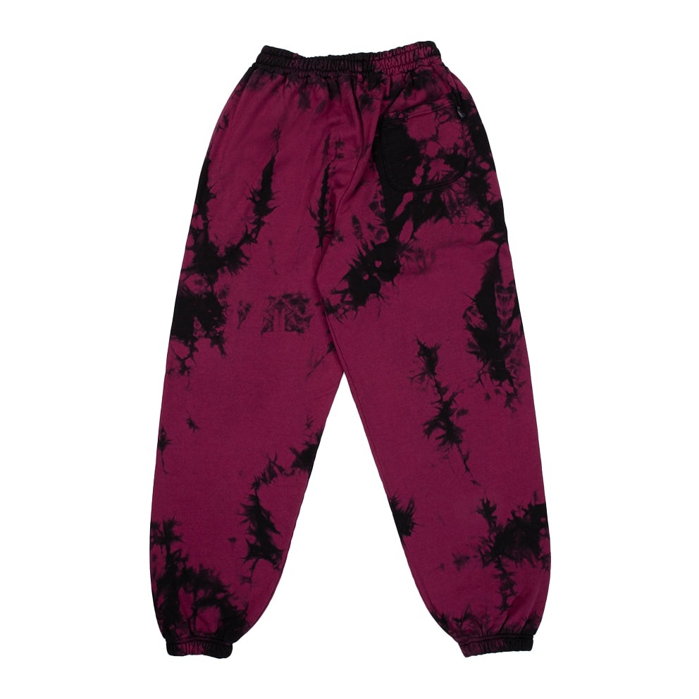 PAS DE MER/ѥɥWAV PANTS åȥѥ / BLACK ֥å/BURGUNDY Сǥ