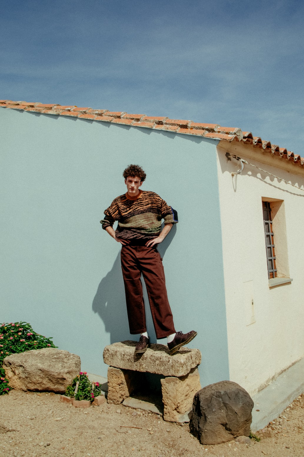 PAS DE MER/ѥɥZEBRA JUMPER  / MULTICOLOR