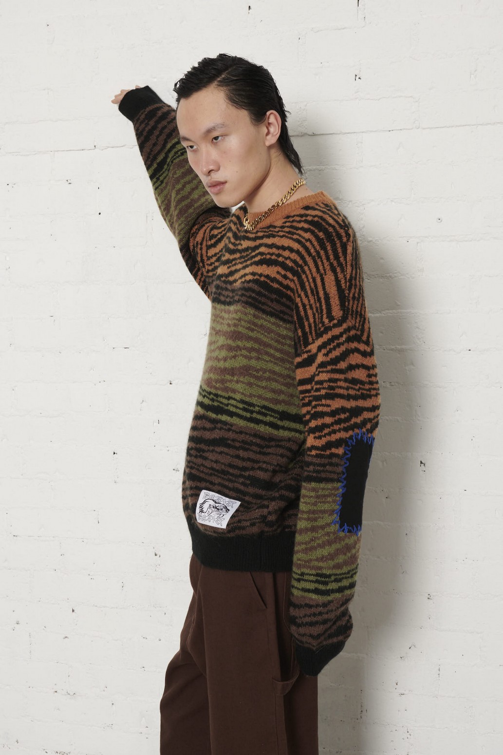 PAS DE MER/ѥɥZEBRA JUMPER  / MULTICOLOR