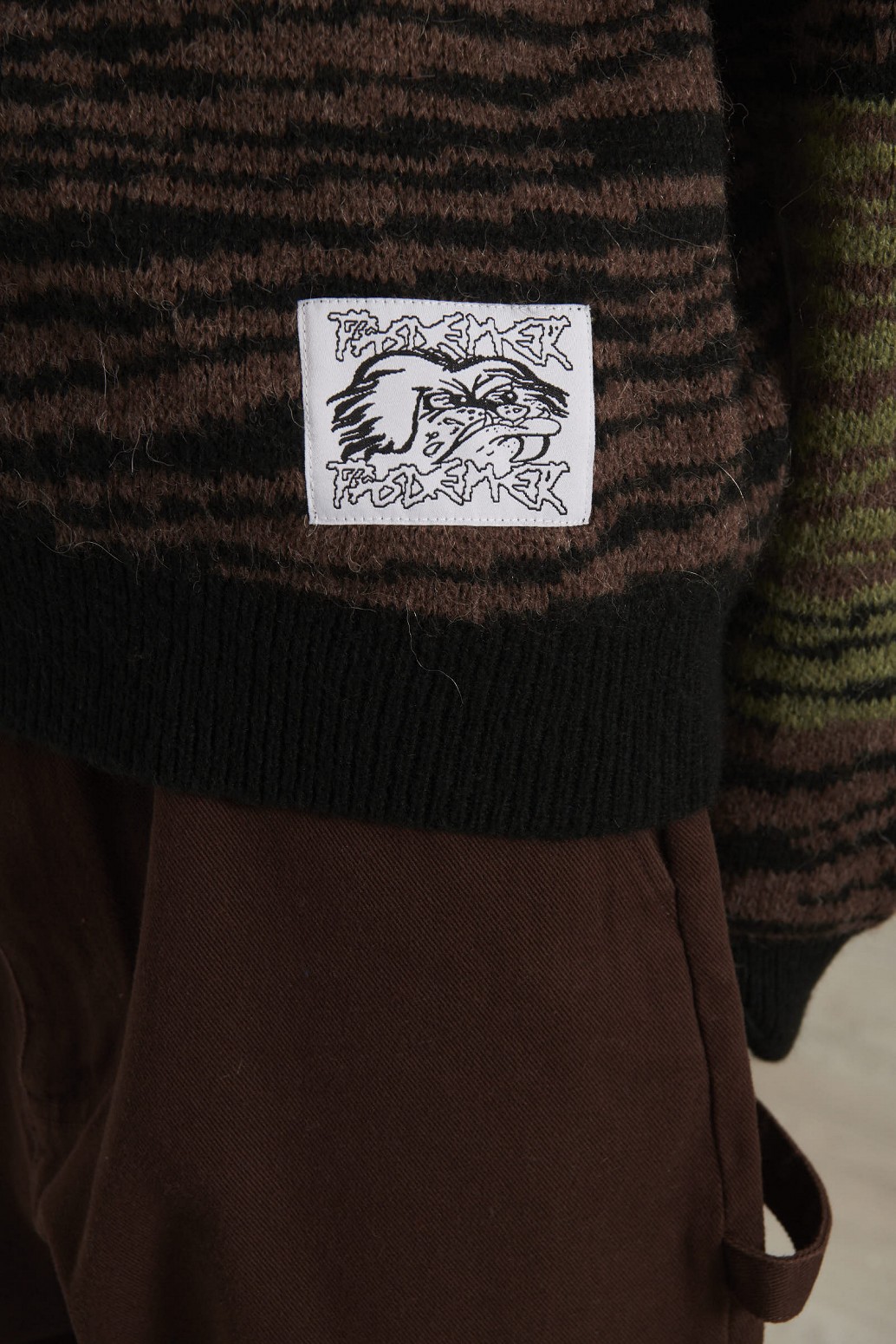 PAS DE MER/ѥɥZEBRA JUMPER  / MULTICOLOR