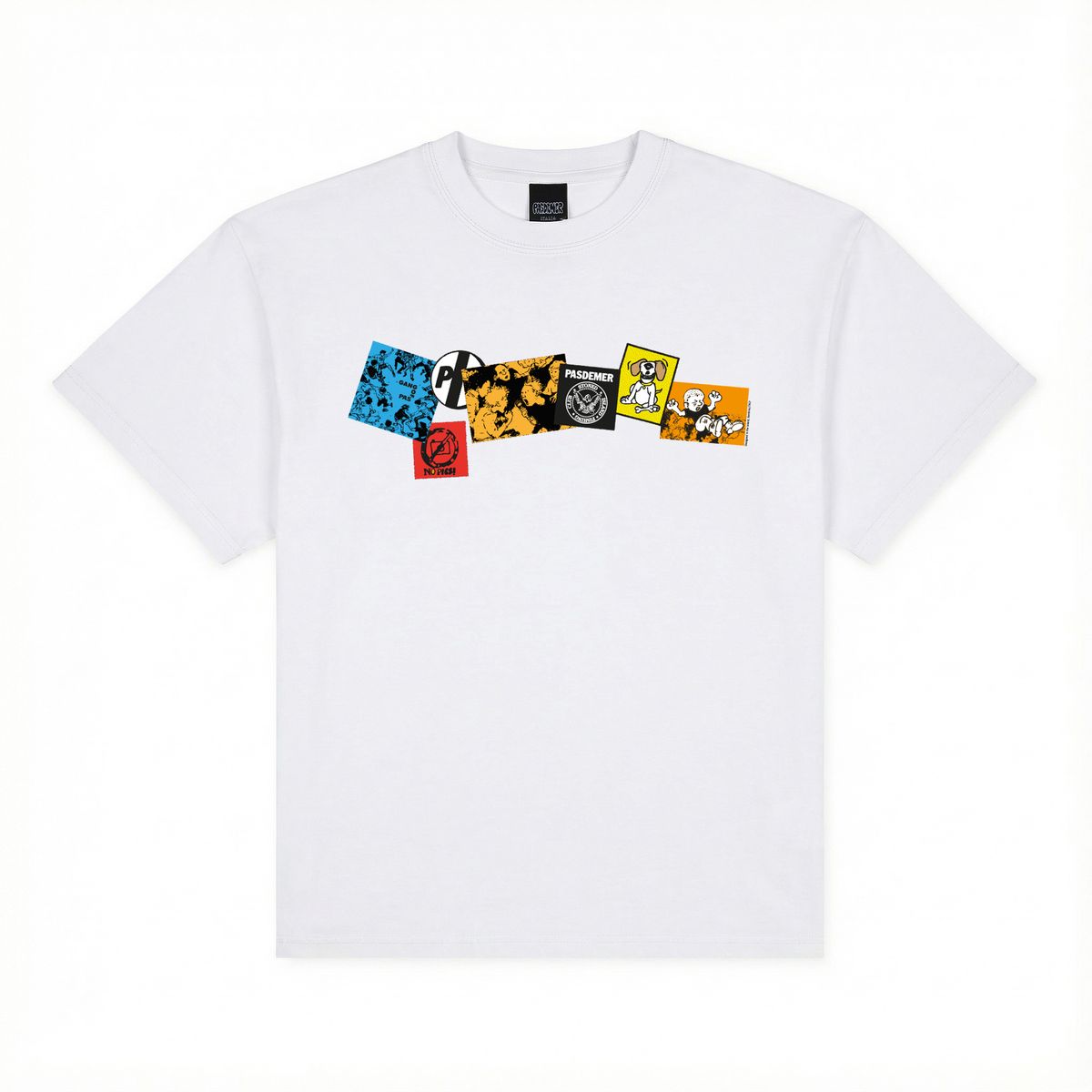 ��PAS DE MER/�ѥɥ����GANG TEE T����� / WHITE