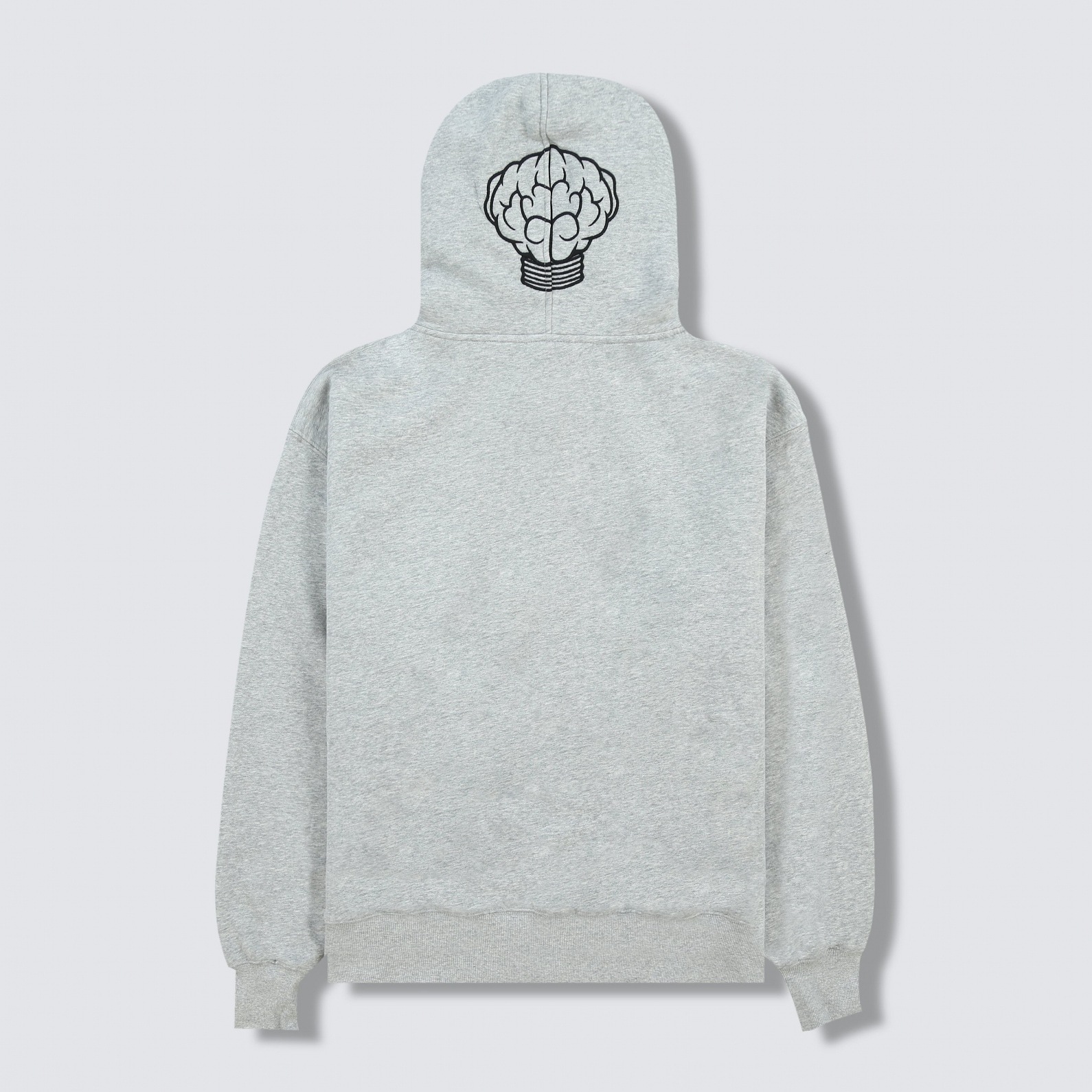 ��PLEASURES/�ץ쥸�㡼����N.E.R.D.��NERD ZIP UP HOODIE �ѡ����� / HEATHER GREY