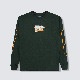 ��PLEASURES/�ץ쥸�㡼����PIXEL P LONG SLEEVE ĹµT����� / FOREST GREEN