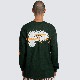 ��PLEASURES/�ץ쥸�㡼����PIXEL P LONG SLEEVE ĹµT����� / FOREST GREEN