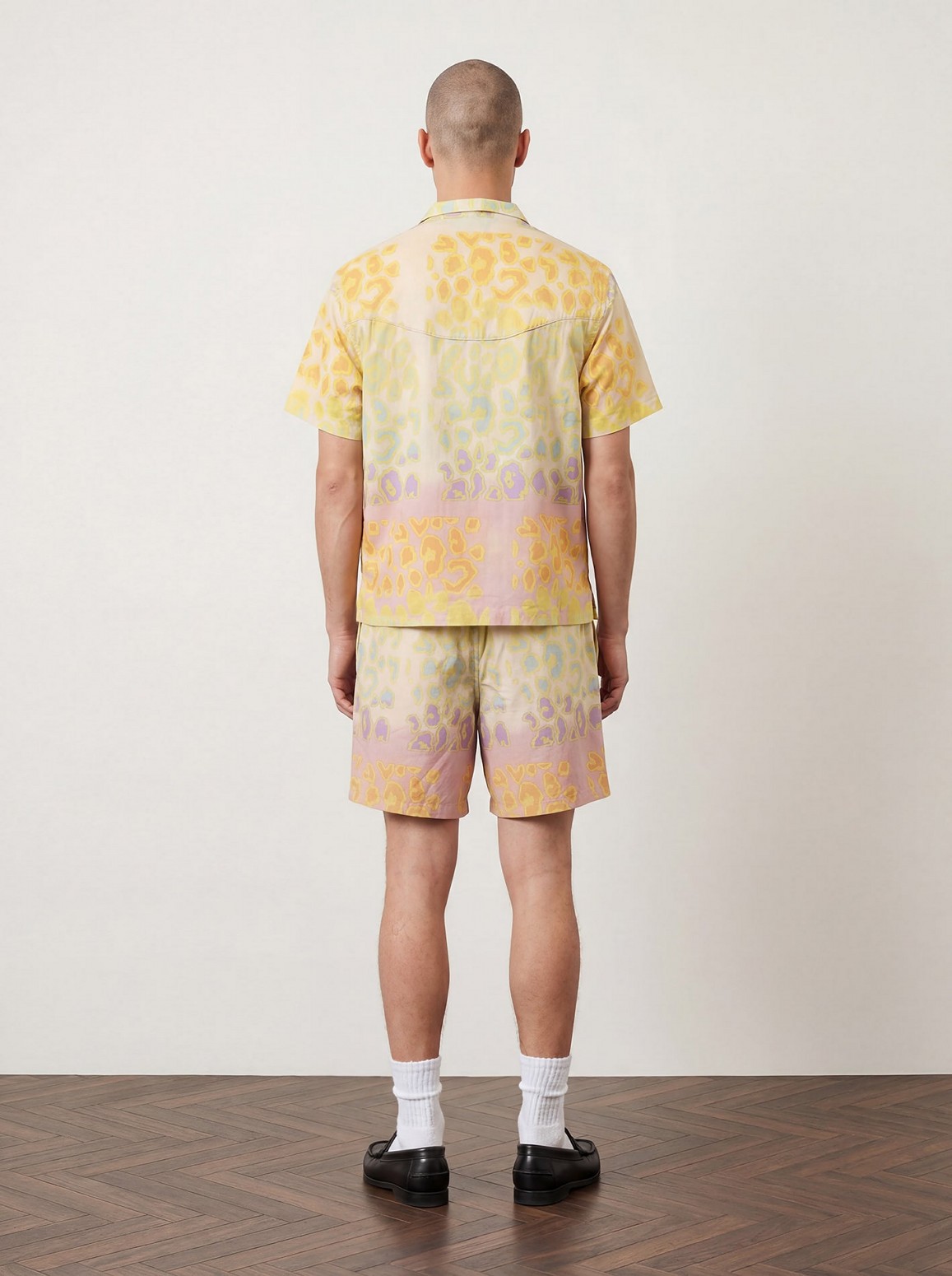 ��PAS DE MER/�ѥɥ����LEOPARD SHIRT Ⱦµ����� / MULTICOLOR