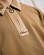 ��PLEASURES/�ץ쥸�㡼����DRIFT ZIP POLO ���åץݥ� / TAN