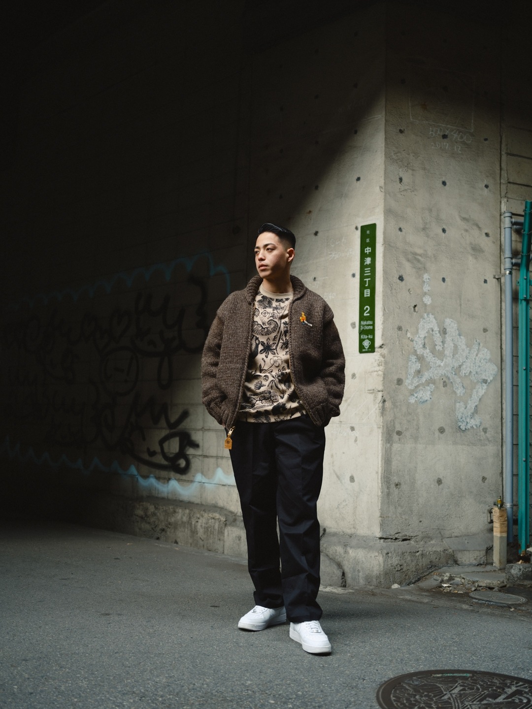 AFTER NOTE/եΡȡAN BONTAN PANTS ܥ󥿥ѥ / BLACK ֥å