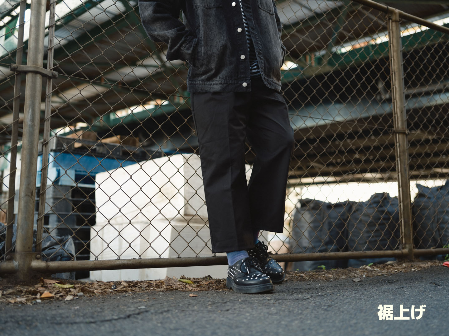 AFTER NOTE/եΡȡAN BONTAN PANTS ܥ󥿥ѥ / BLACK ֥å