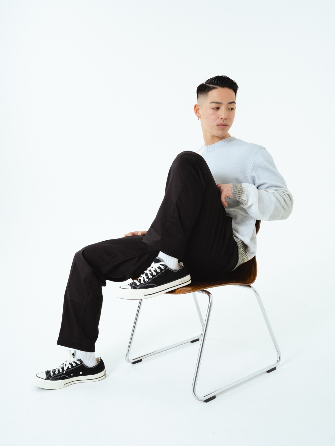 AFTER NOTE/եΡȡAN BONTAN PANTS ܥ󥿥ѥ / BLACK ֥å