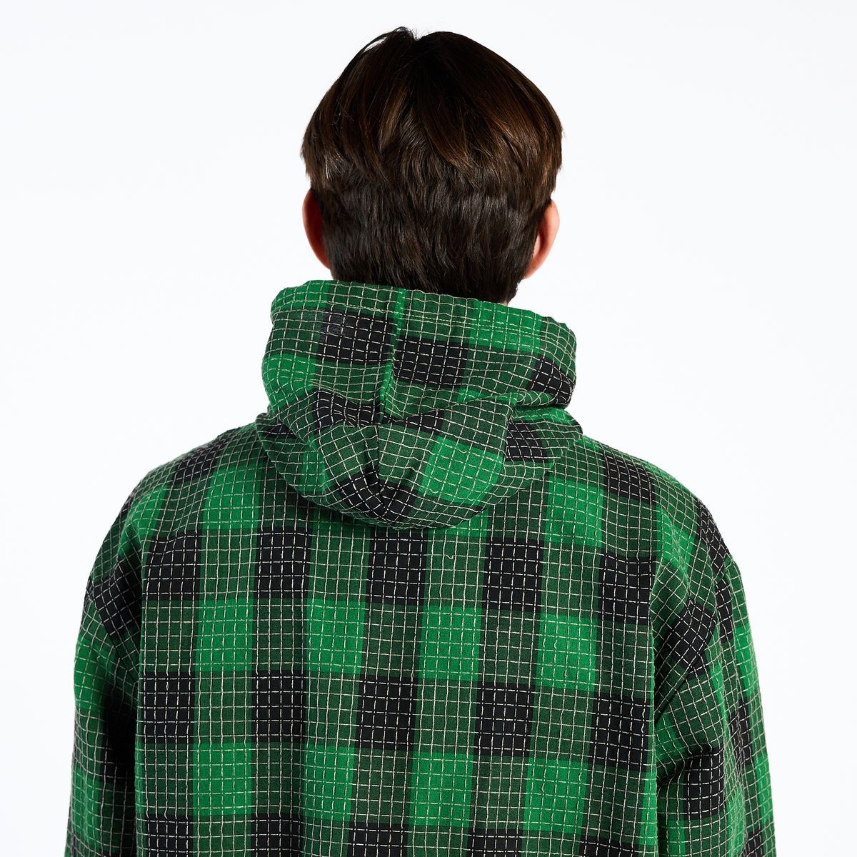 PLEASURES/ץ쥸㡼VIRTUAL HOODED SHIRT Ĺµ / GREEN