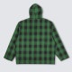 PLEASURES/ץ쥸㡼VIRTUAL HOODED SHIRT Ĺµ / GREEN
