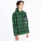 PLEASURES/ץ쥸㡼VIRTUAL HOODED SHIRT Ĺµ / GREEN