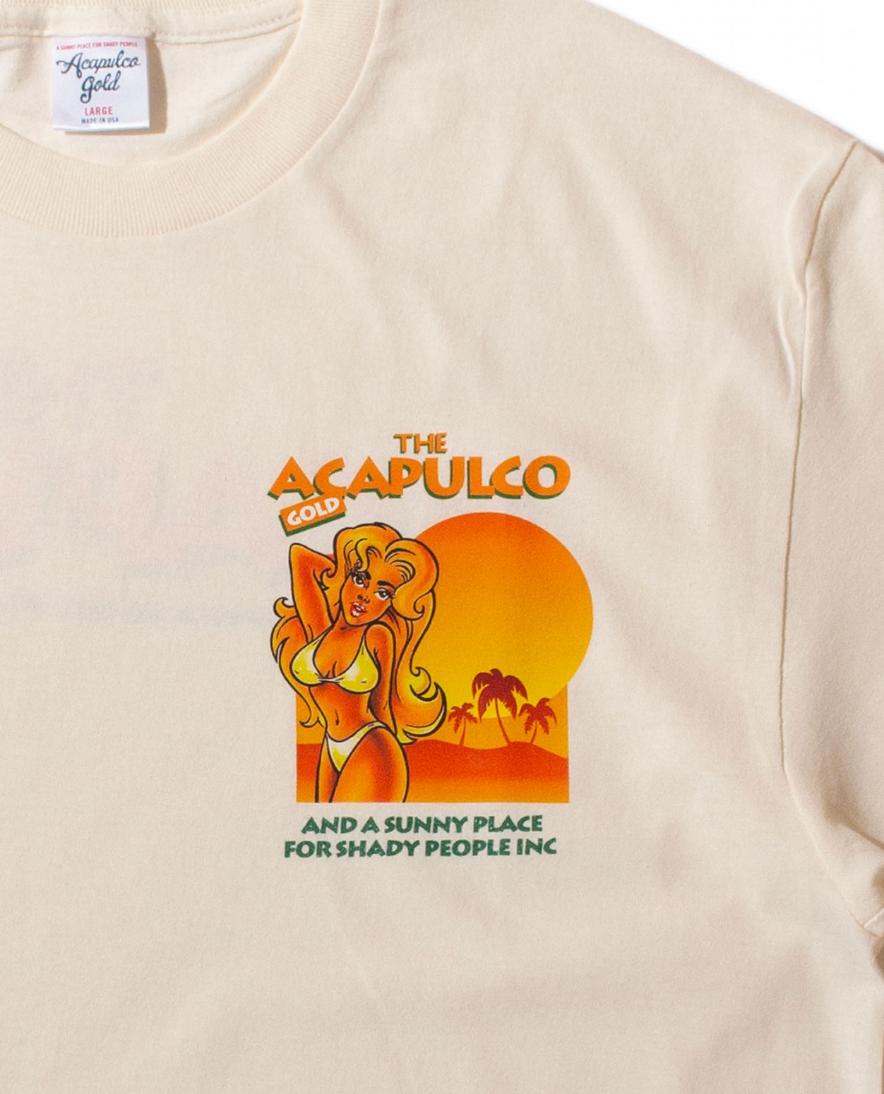 ACAPULCO GOLD/ץ륳 ɡWET DREAM TEE T / CREAM