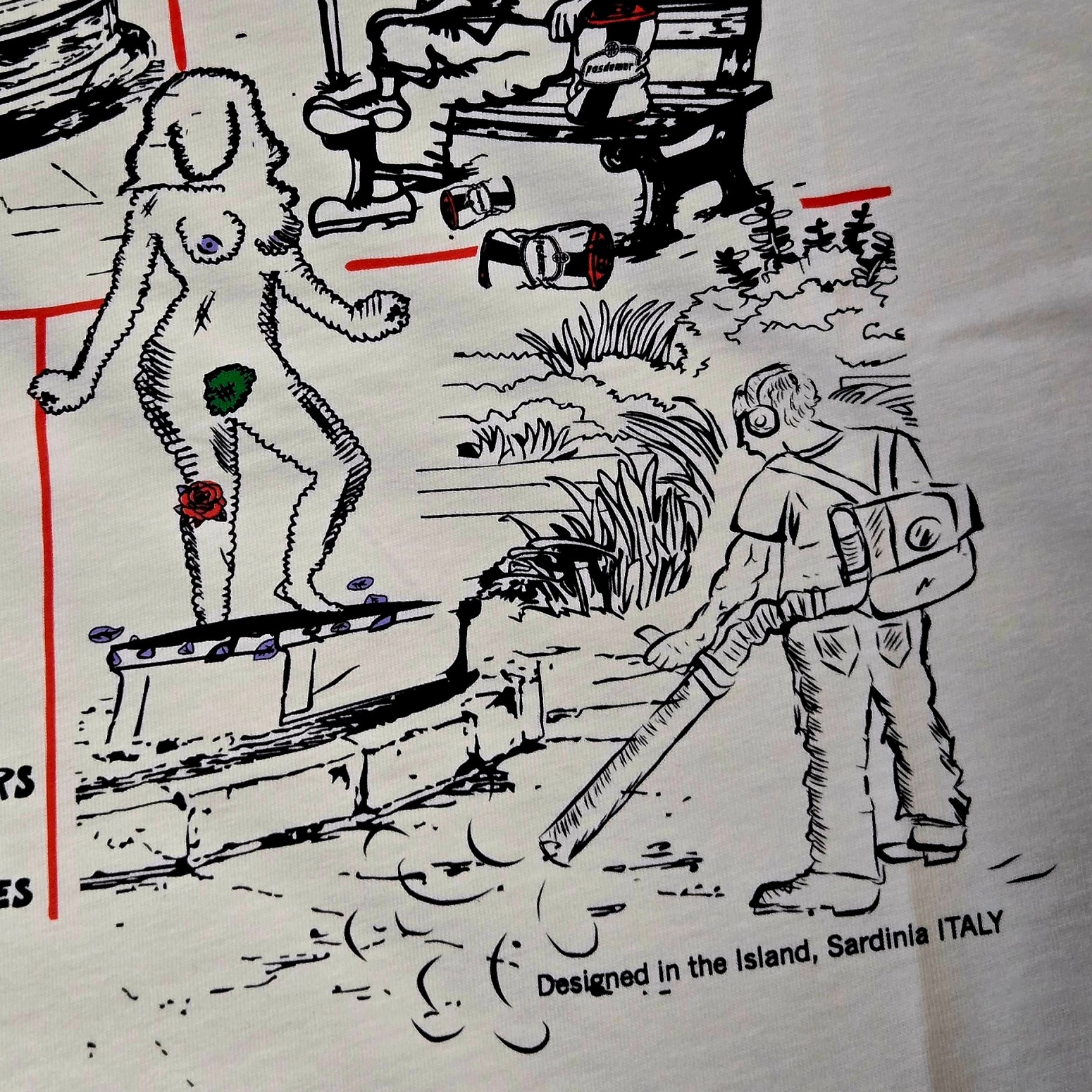 ��PAS DE MER/�ѥɥ����NATIONAL GARDEN T-SHIRT T����� / CREAM