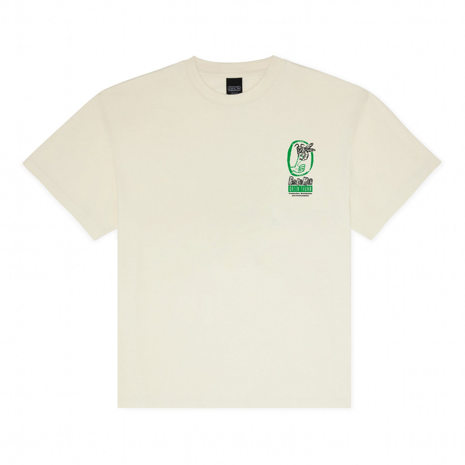 ��PAS DE MER/�ѥɥ����NATIONAL GARDEN T-SHIRT T����� / CREAM