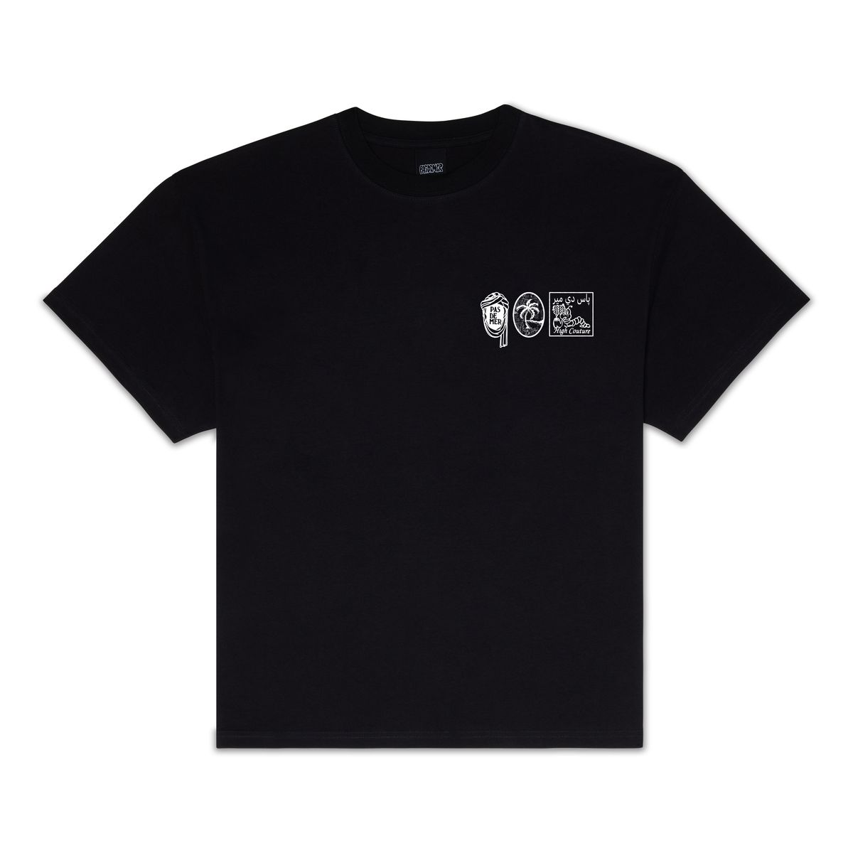 ��PAS DE MER/�ѥɥ����MIDNIGHT DESERT TEE T����� / BLACK